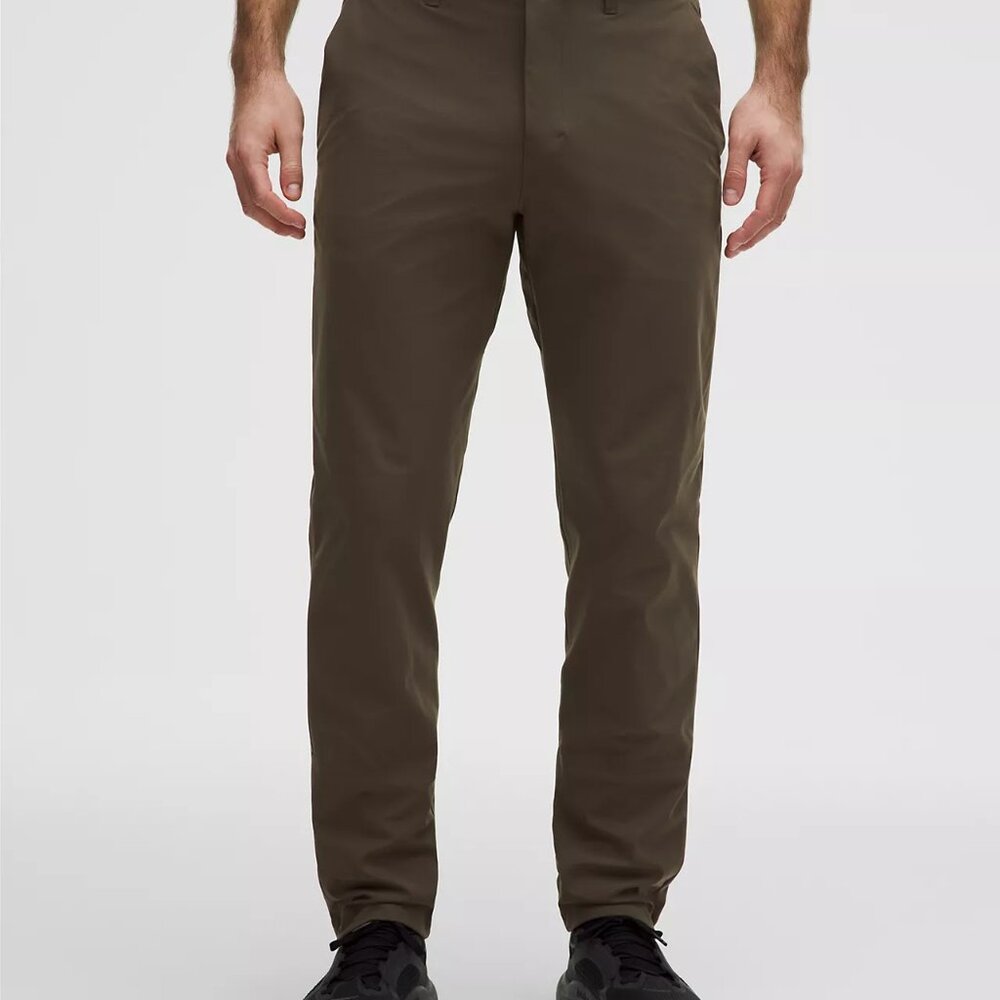 Lululemon men's Size 32 ABC Classic-Fit Pant 32" Warpstreme Army Green